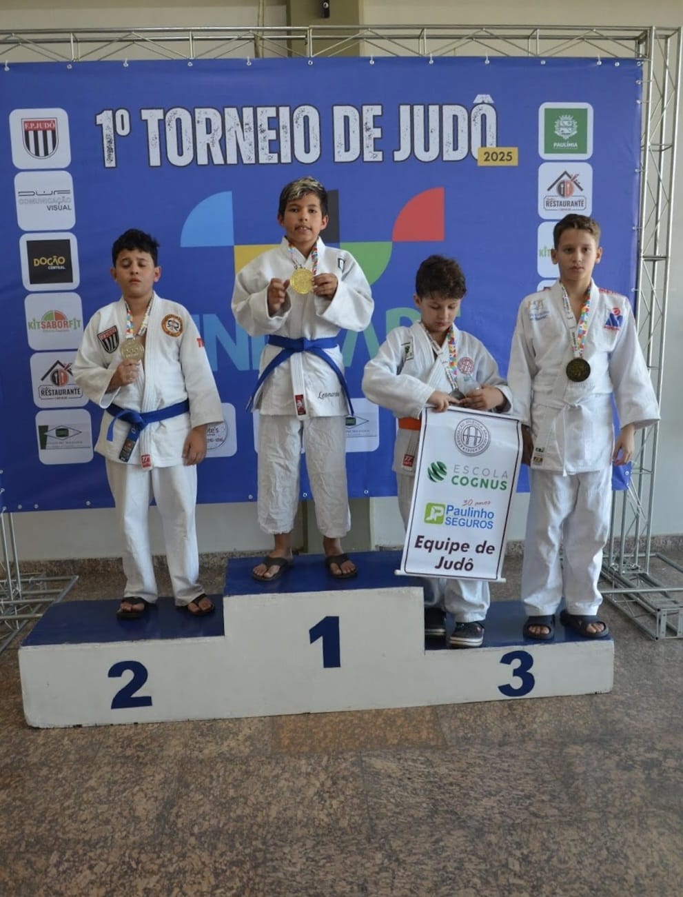 TIME JUNDIAÍ brilha em Paulínia com três medalhas no judô!