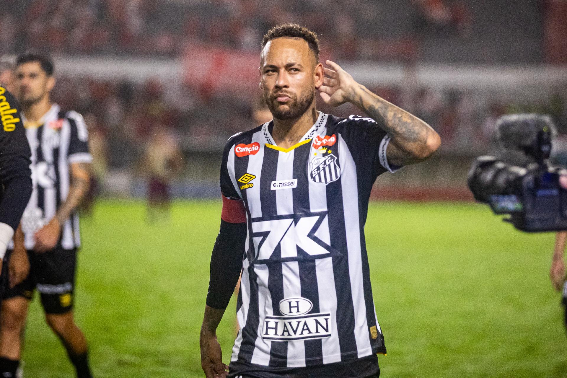 Santos terá Neymar em amistoso contra RB Leipzig; camisa 10 jogará o primeiro tempo