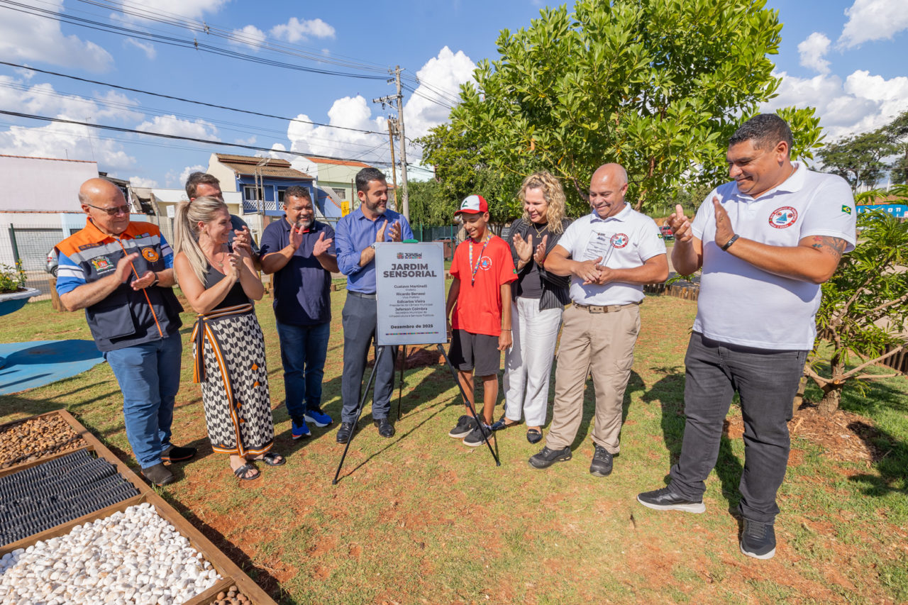 Prefeitura de Jundiaí entrega primeiro Jardim Sensorial voltado às famílias atípicas