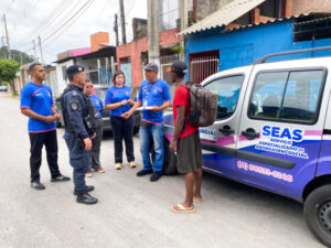 Vila Ana e Jardim Fepasa recebem força-tarefa com ações de segurança, abordagem social e limpeza urbana