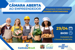Câmara de Jundiaí divulga plataforma de contratação de MEIs