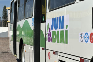 Projeto visual dos novos ônibus é inspirado nas cores da bandeira e em símbolos históricos de Jundiaí