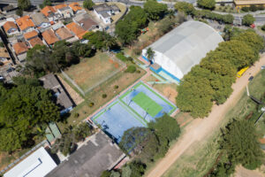 Obra de modernização do CECE Romão de Souza chega a 63% de execução e reforça investimentos no esporte