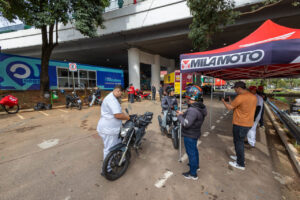 Espaço Motoboy recebe ação educativa do Maio Amarelo em Jundiaí