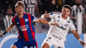 Sem Neymar, Santos empata com o San Lorenzo e se complica