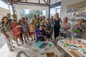 Carinho, criatividade e afeto marcam celebração de Dia das Mães no Condomínio dos Idosos
