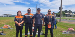 Defesa Civil recebe kit estiagem e participa de capacitação da Operação SP Sem Fogo