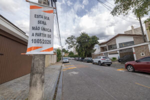 Prefeitura realiza mudanças viárias na Chácara Urbana a partir do dia 10