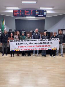 Vereador Fernando do Transporte apresenta projeto para valorização dos profissionais da educação infantil em Campo Limpo Paulista