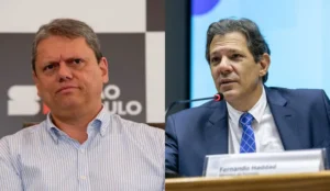 Tarcísio lidera em São Paulo com 46%, e Haddad tem 30%, aponta Datafolha
