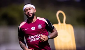 Memphis acelera preparação e mira retorno pelo Corinthians contra o Internacional