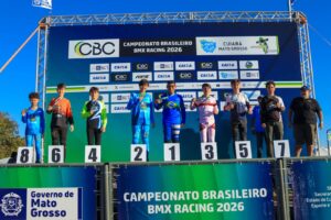 Atletas de Jundiaí conquistam pódio e bons resultados no Campeonato Brasileiro de BMX Racing em Cuiabá