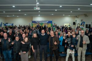 Luiz Fernando Machado e João Paulo lotam Centro de Convenções, em Louveira, para falar sobre Saúde