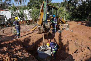 DAE entrega nova rede de esgoto no bairro Água Doce para atender 50 famílias