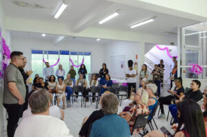 Centro Comunitário da Vila Real recebe ação sobre a violência contra a mulher em Várzea Paulista