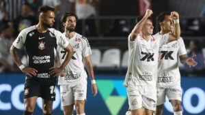 Santos vence Corinthians em Itaquera e encerra jejum em clássicos na temporada