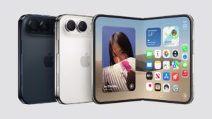 Apple apresenta iPhone Duo, primeiro celular dobrável da marca, por US$ 1.999