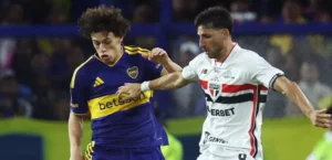 São Paulo reage no fim, mas Boca Juniors avança na Sul-Americana
