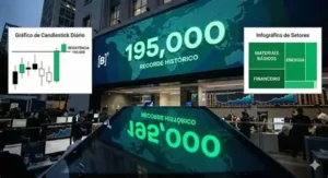Ibovespa bate recorde histórico após 1º turno das eleições